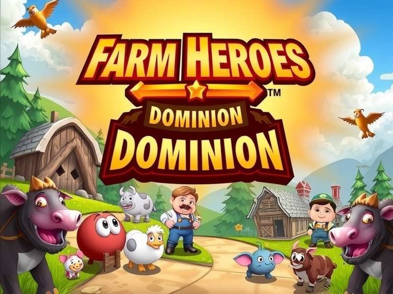 Farm Heroes Dominion Game Cover